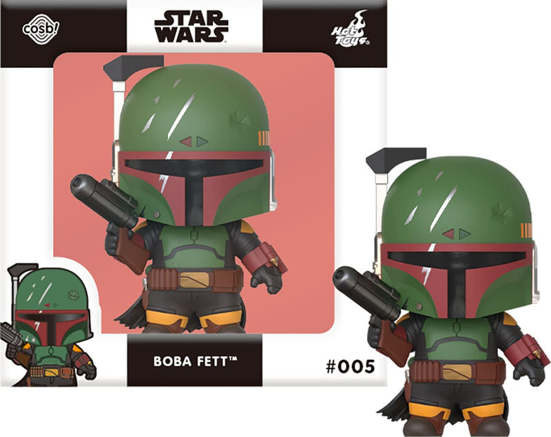 Cosbi Star Wars Collection CBX054 TV Drama Mandalorian Boba Fett #005 Non-Scale Figure, Green, Height Approx. 3.1 inches (8 cm)