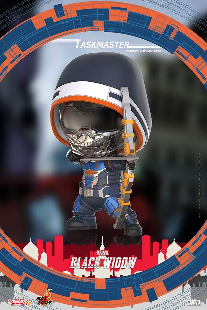 Black Widow figurine Cosbaby (S) Taskmaster 10 cm