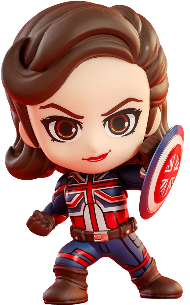 Hot Toys What If.? 10 cm Captain Carter Cosbaby (S) Figurine