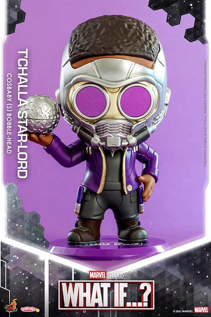 Hot Toys What If.? figurine Cosbaby (S) T'Challa Star-Lord 10 cm