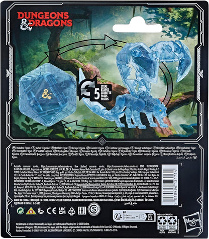 Dungeons & Dragons F80225X0 Monster Dicelings Displacer Beast Collectible D&D Action Figure, Azul