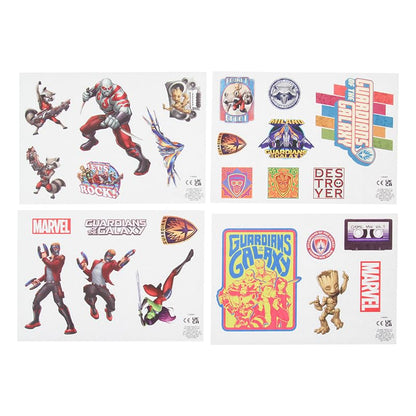Paladone Guardians of The Galaxy Vinyl-Aufkleber, 25 wasserfeste und abnehmbare Sticker für Handyhülle, Laptop, Tablet oder Technik, offiziell lizenzierte Marvel-Merchandise für GOTG-Fans.