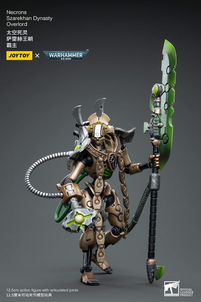 Bloomage Joytoy - Warhammer 40,000 - Necrons Szarekhan Dynasty Overlord 1/18 Action Figure (Net)