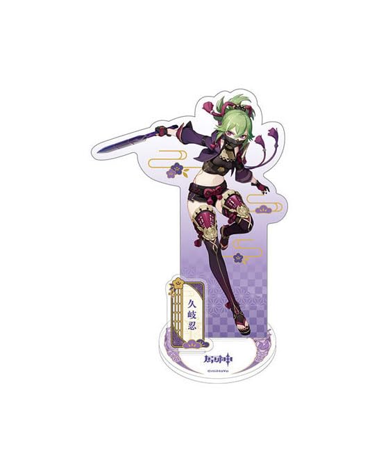 MiHoYo Genshin Impact figurine acrylique Inazuma Theme Series Character Kuki Shinobu 14cm
