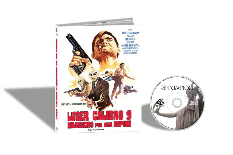 Luger Calibro 9: Massacro per una Rapina (Situation) - Limitiertes Mediabook auf 250 Stück - Cover C