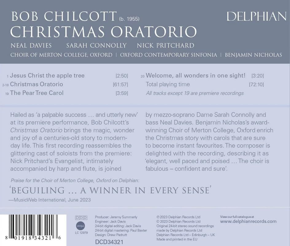 Bob Chilcott: Christmas Oratorio