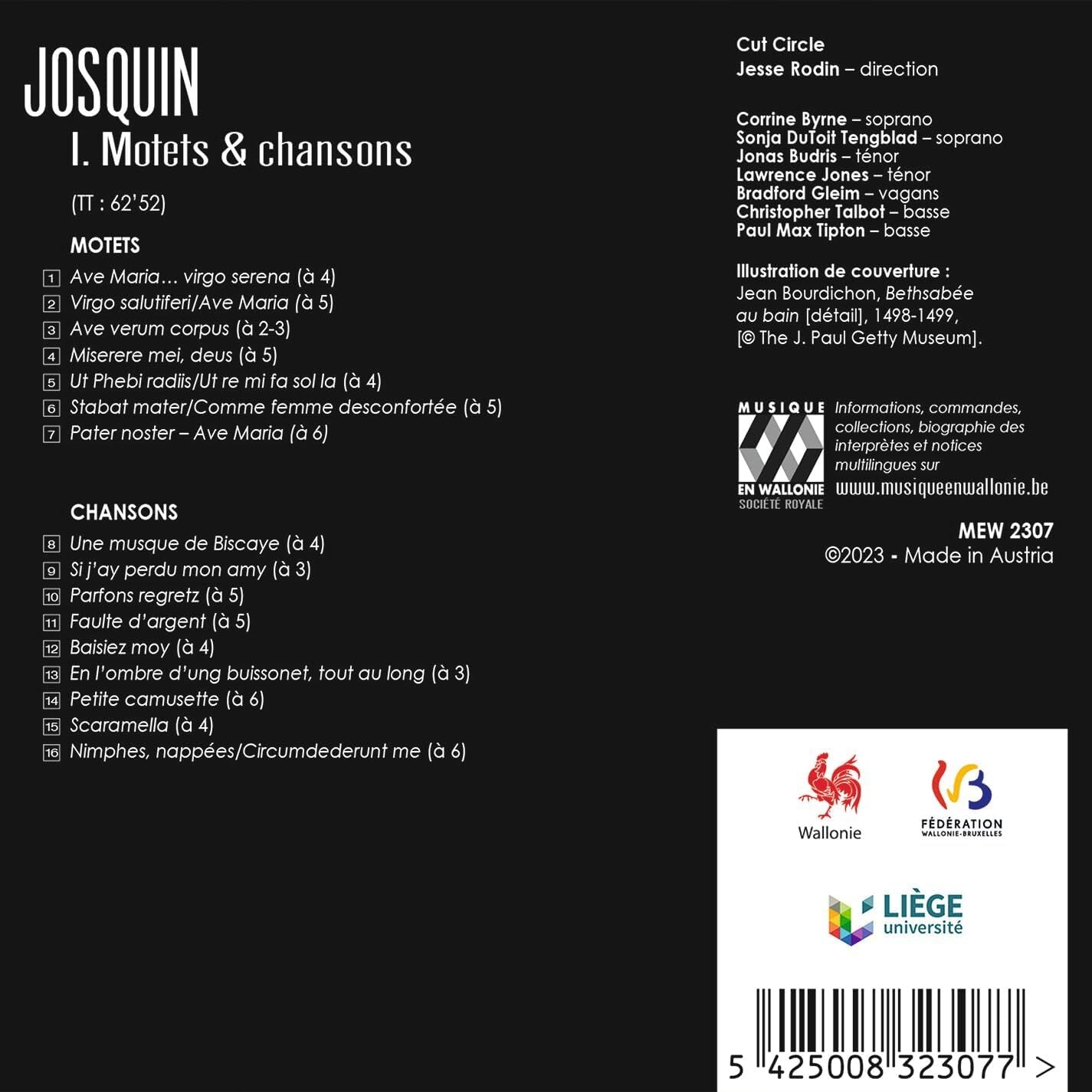 Josquin I: Motets & Chansons