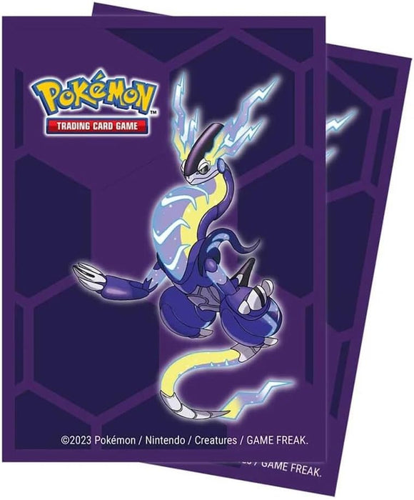 Ultra Pro Pokemon Miraidon Card Sleeve (65 Sleeves, PVC, Purple