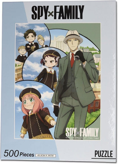 Great Eastern Entertainment Spy x Family Go to School Puzzle (500 Pieces