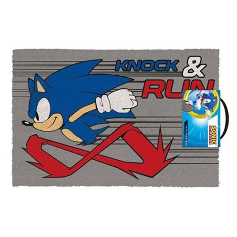 Sonic The Hedgehog FuBmatte Knock And Run 40 x 60