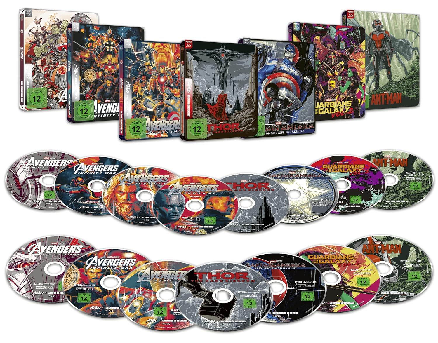 Marvel's The Avengers - Age of Ultron (4K Ultra-HD) (+ Blu-ray 2D) - 4K Mondo Edition - Steelbook
