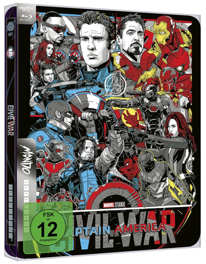 Captain America: Civil War - Mondo Steelbook Edition (4K Ultra HD) (+ Blu-ray)