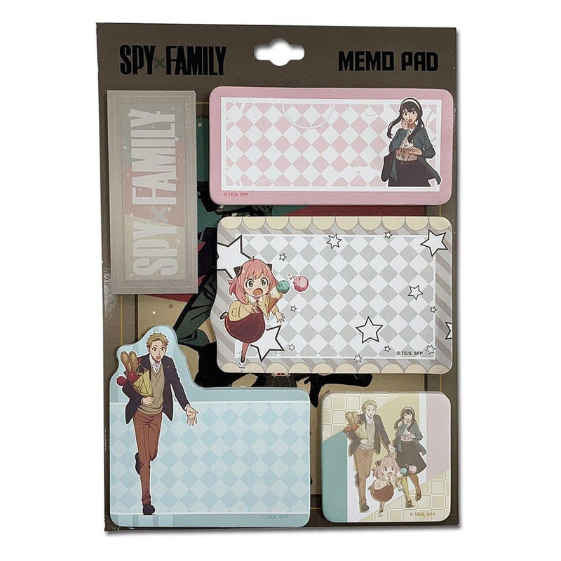 Great Eastern Entertainment Spy X Family - Forger Family Daily Die-Cut Memo Pad Set