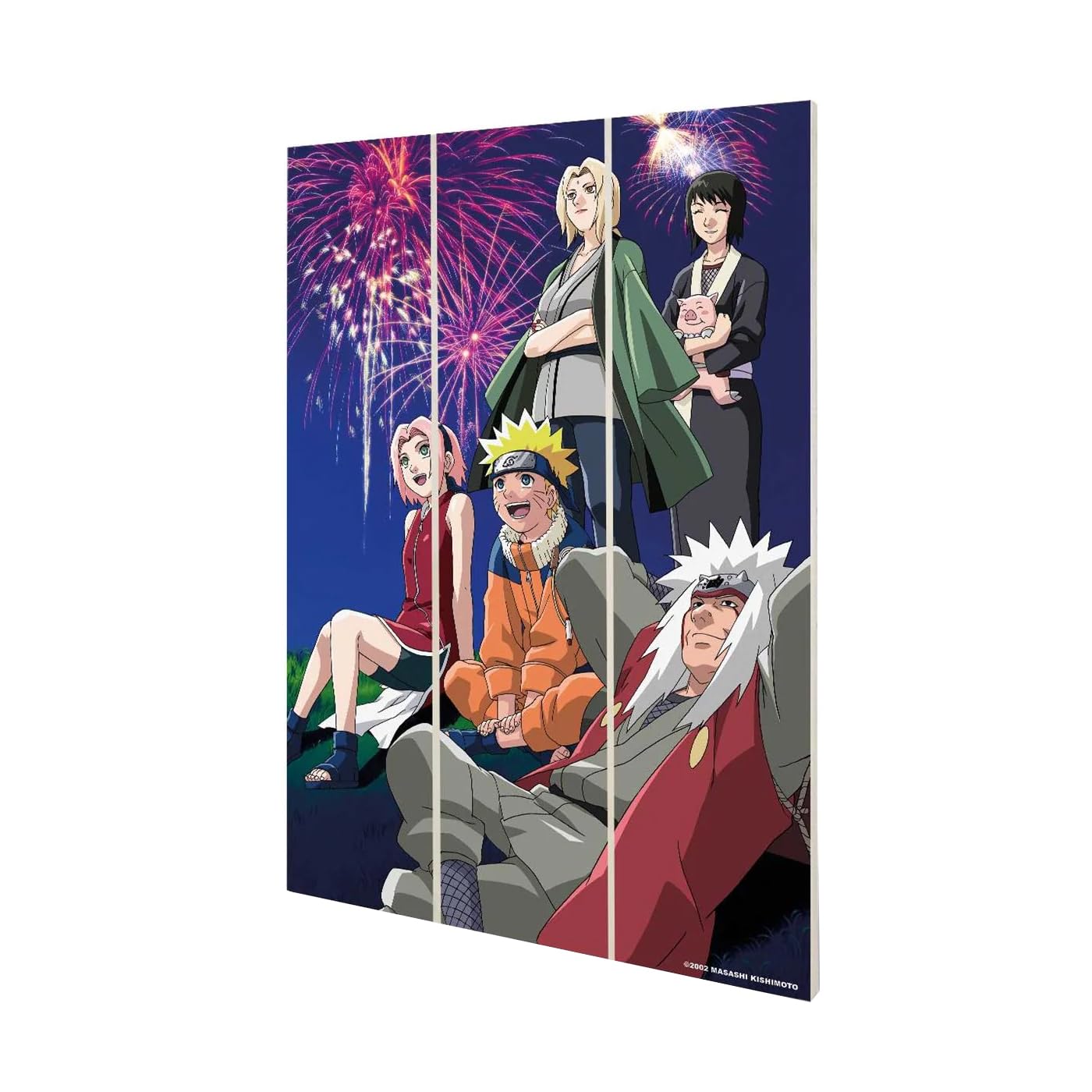 Naruto tableau en bois A Time For Celebration 20 x 30 cm