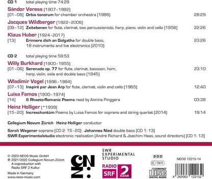 Weitergeben: An Anthology of Swiss Music