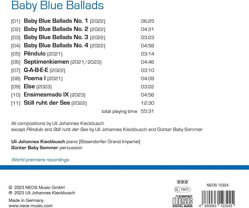 Baby Blue Ballads