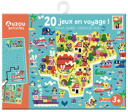 MA POCHETTE DE JEUX - 20 PETITS JEUX - EN VOYAGE !