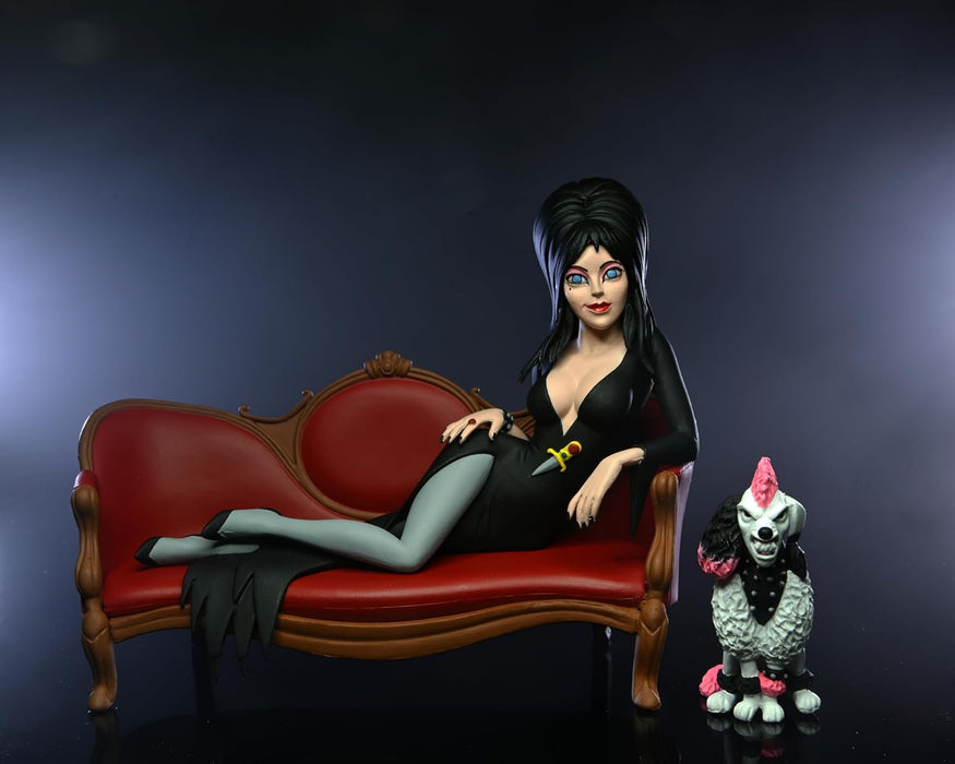 Neca - Elvira Toony Terrors: Elvira on Couch 6" Action Figure