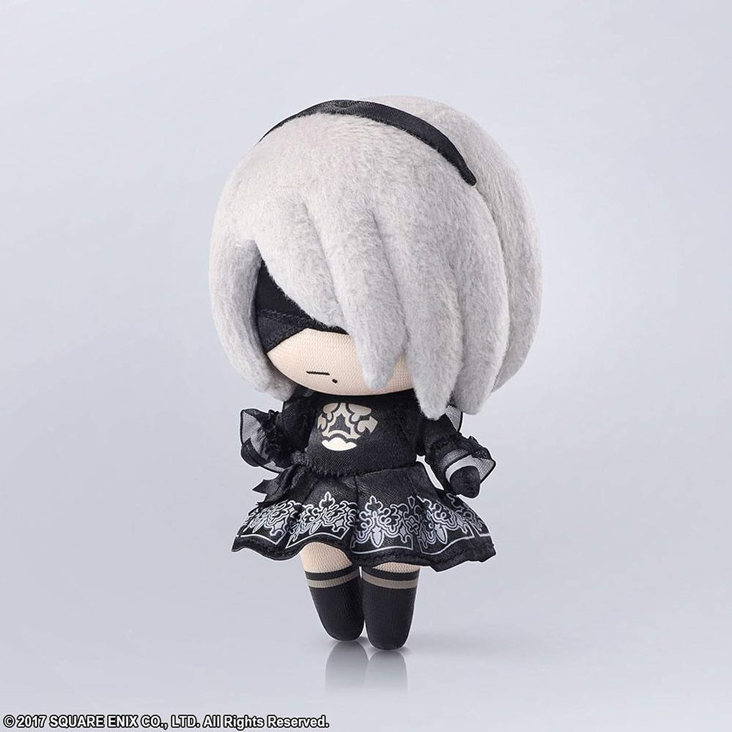 NieR Automata peluche 2B (YoRHa No.2 Type B) 14 cm