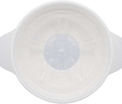 Twistshake Cup Leak-Proof Sippy Cup 230 ml, Toddler Trainer Cup with 360 Degree Drinking Rim, Ergonomic Learning Cup, from 6 Months, BPA Free, White