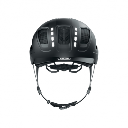 Abus Helmet Hyban 2.0-Led Sgnl Black L 56-61