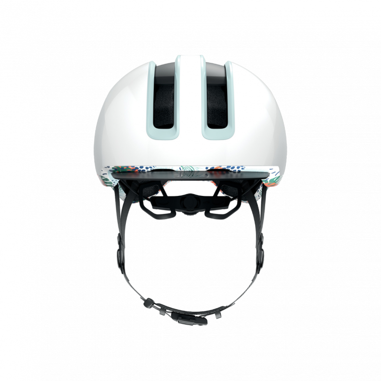 Abus Helmet Hud-Y Flower White L 57-61
