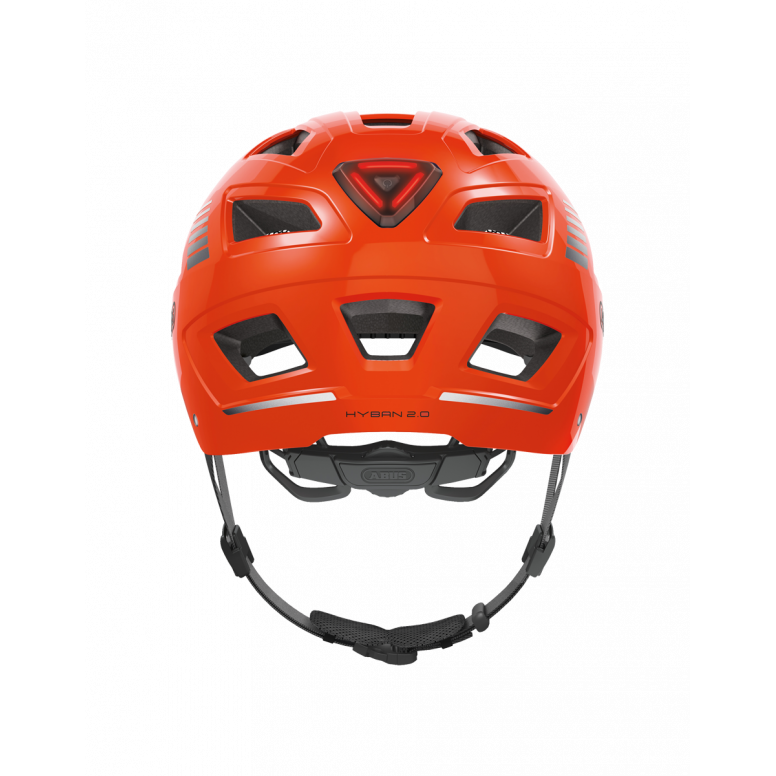 Abus Helmet Hyban 2.0 Sgnl Orange M 52-58