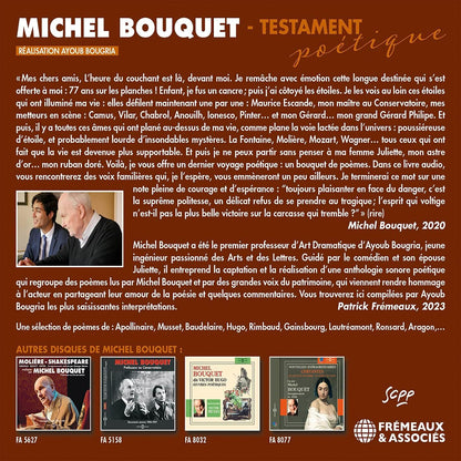Michel Bouquet: Testament Poétique