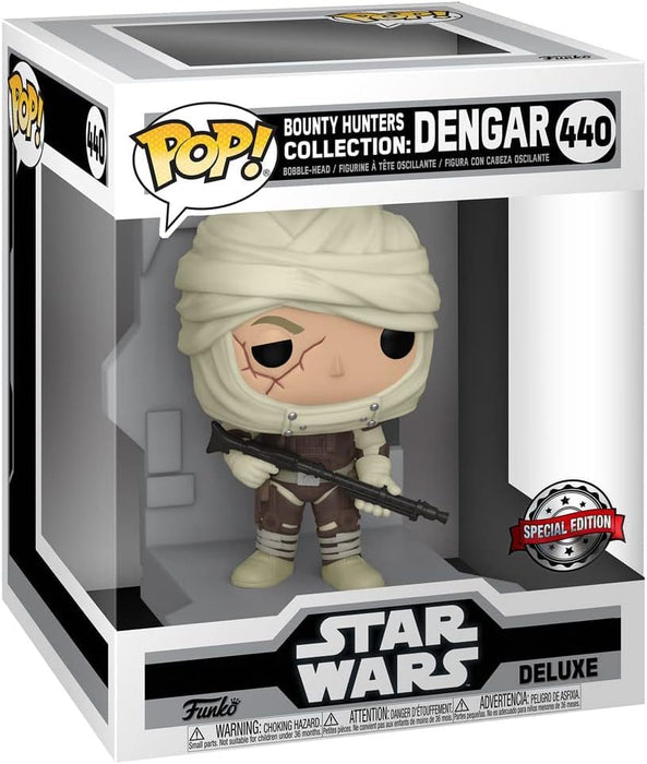 Funko Pop! Star Wars Bounty Hunters Collection - Deluxe Dengar Vinyl Figure