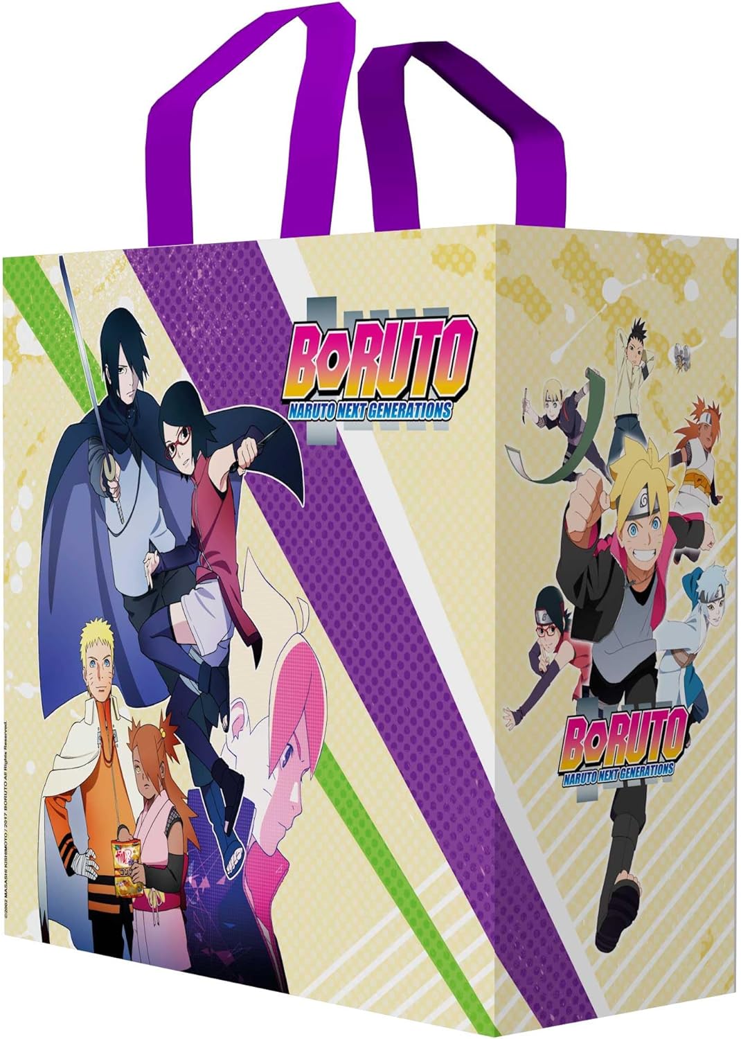 Konix Boruto Naruto Next Generations Bolsa de Compras 40 x 45 x 20 cm - Material reciclado