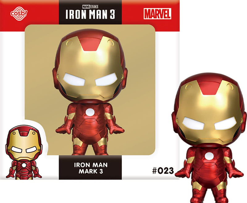 Hot Toys Iron Man 3 Cosbi Iron Man Mark 3 Figure 8cm
