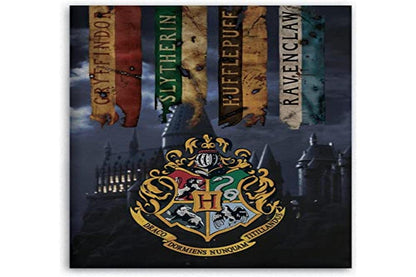 HARRY POTTER - Crest - Polar Plaid 100% Microfiber