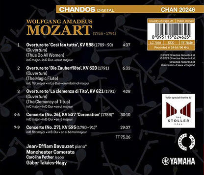 Mozart: Piano Concerto No. 26 in D Major, KV537 'Coronation'/...