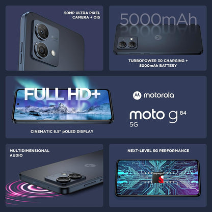 Motorola G84 5G 12+256 Midnight Blue