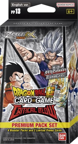 Bandai | Dragon Ball Super CG: Premium Pack Zenkai Series Set 05 (PP13) | Trading Card Game | Ages 6+ | 2 Players | 20-30 Minutes Playing Time
