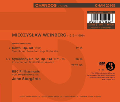 Weinberg: Dawn/Symphony No. 12
