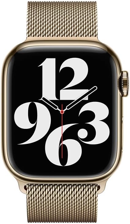 Apple Milanaise 41 mm Smartwatch-Armband gold