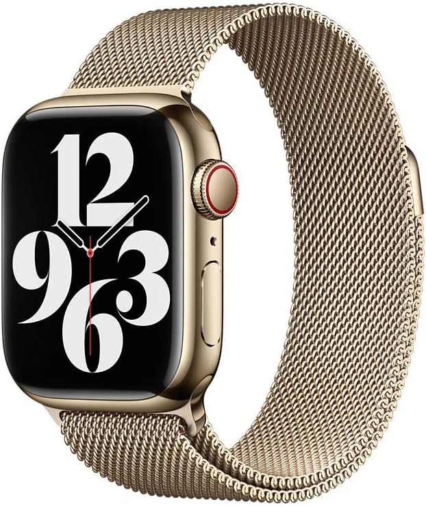 Apple Milanaise 41 mm Smartwatch-Armband gold