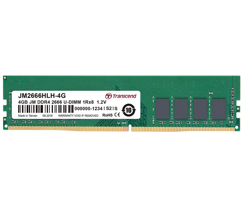 Transcend 4GB JM DDR4 2666 U-DIMM 1Rx8