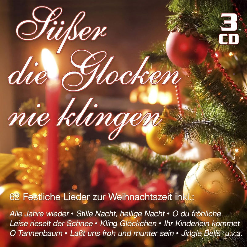VARIOUS - SUBER DIE GLOCKEN NIE KLINGEN - 62 FESTLICHE LIEDER ZUR WEIHNACHTSZEIT