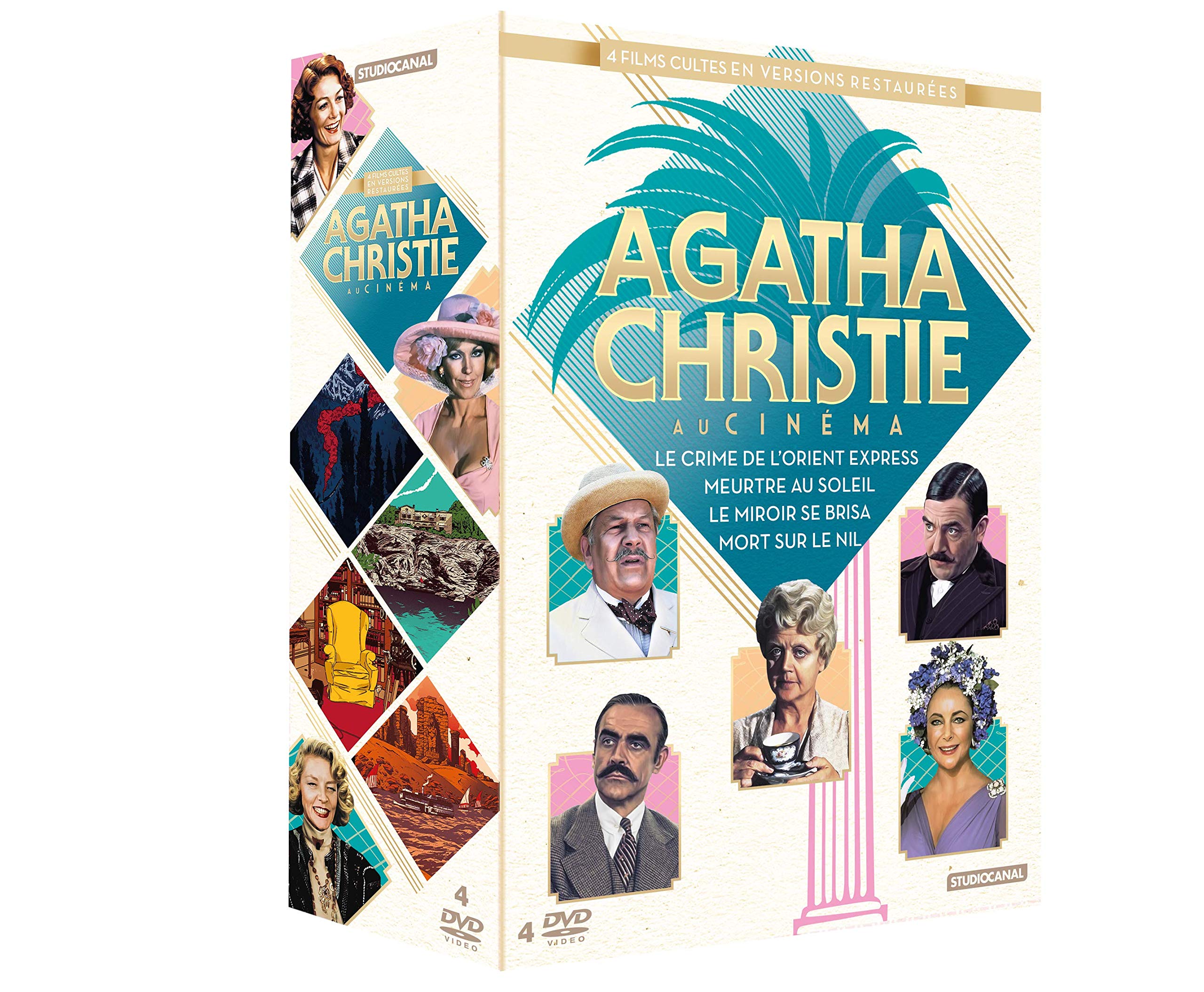 Agatha christie - coffret 4 films