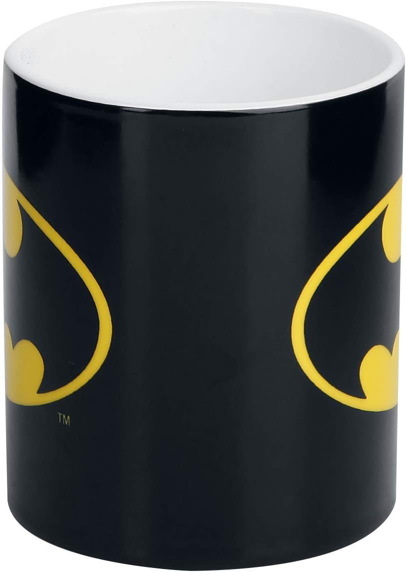 Logoshirt® DC Comics I Batman Logo I Porcelain Mug - Coffee Mug I approx. 300 ml I multi-coloured I Licensed Original Design