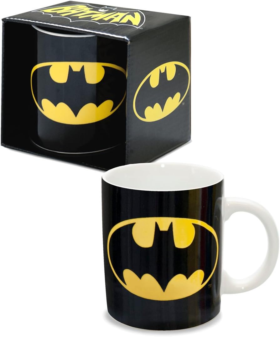 Logoshirt® DC Comics I Batman Logo I Porcelain Mug - Coffee Mug I approx. 300 ml I multi-coloured I Licensed Original Design