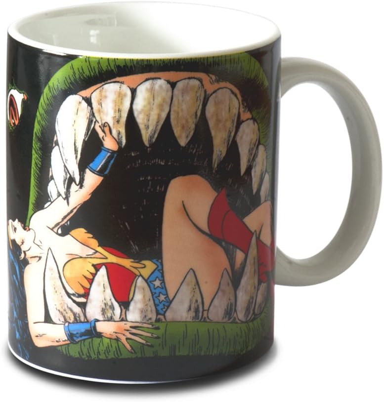 Logoshirt DC Comics mug Wonder Woman Jaws Of The Leviathan
