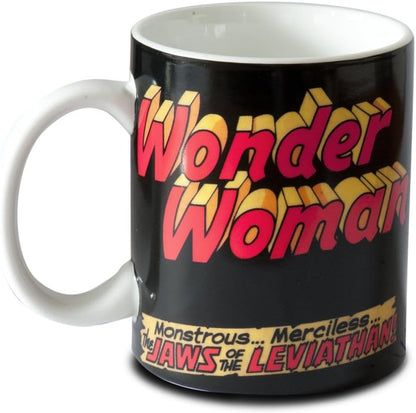 Logoshirt DC Comics mug Wonder Woman Jaws Of The Leviathan
