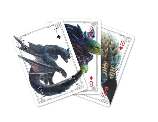 SAKAMI - Monster Hunter World Iceborne - 52 Playing Cards - Poker Card Game Deck Playing Cards - Original & Licensed