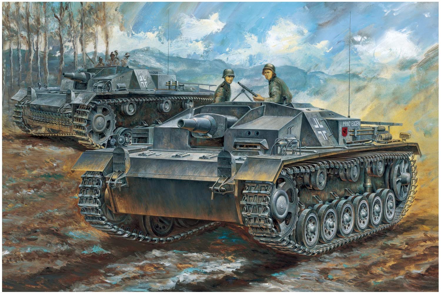 STURMGESCHÜTZ 7.5cm KANONE AUSF.C/D Model Kit (1/35 Scale)