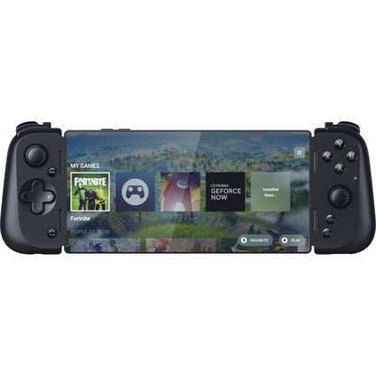 Razer Kishi V2 Pro - Mobile Gaming Controller for Android (HyperSense Haptics, Extendable Bridge, Passthrough Charging, 3.5mm Audio, USB-C, Virtual Controller Mode) Black