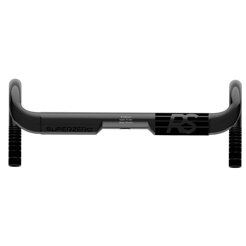 Deda SZRSHB40 Cintre Carbone SUPERZERO RS Aero, 31,7, 40cm, Finition POB Unisex-Adult, Black (Black), Única