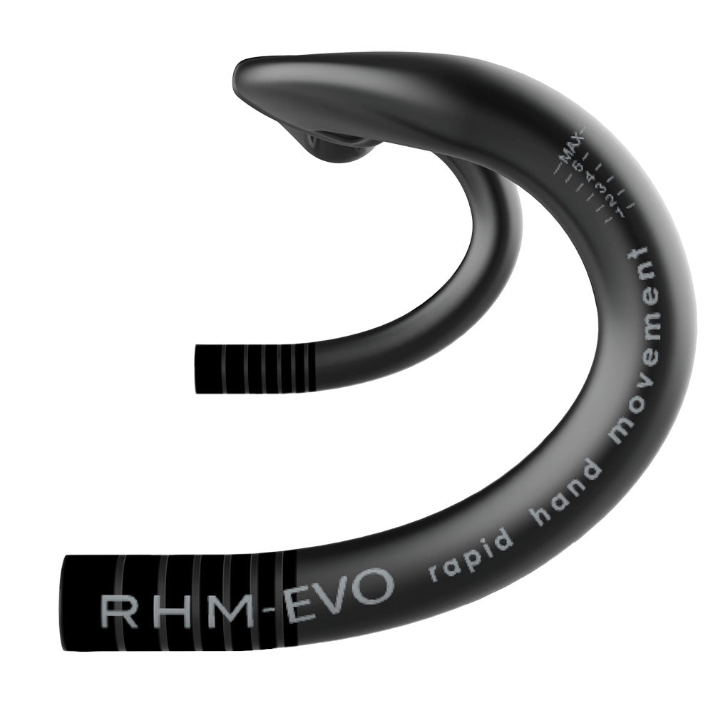 Deda SZRSHB44 Cintre Carbone SUPERZERO RS Aero, 31,7, 44cm, Finition POB Unisex-Adult, Nero, Única